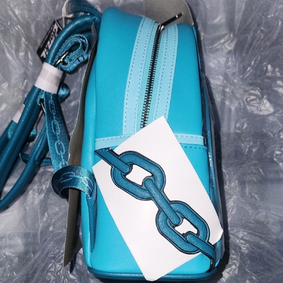 Disney Loungefly Blue Backpack - Picture 2 of 4